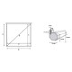 Экран Lumien 200x200см Eco Picture LEP-100103 1:1 настенно-потолочный рулонный