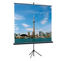 Экран на треноге Lumien 150x150см Eco View LEV-100101 1:1 напольный рулонный