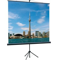Экран на треноге Lumien 200x200см Eco View LEV-100103 1:1 напольный рулонный