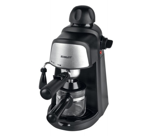 Кофеварка рожковая Scarlett SC-037 800Вт черный Кофеварка рожковая Scarlett SC-037 800Вт черный