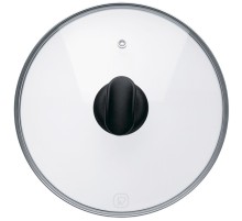 Крышка Rondell Weller RDA-125 d=20см крыш.прозрачный руч.черная