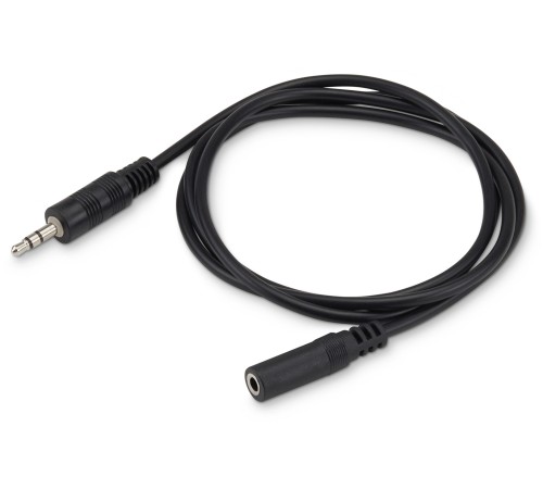 Кабель-удлинитель аудио Buro BAAC003-1 Jack 3.5 (m)/Jack 3.5 (f) 1м. черный Кабель-удлинитель аудио Buro BAAC003-1 Jack 3.5 (m)/Jack 3.5 (f) 1м. черный