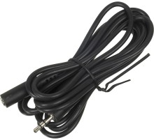 Кабель-удлинитель аудио Buro Jack 3.5 (m)/Jack 3.5 (f) 2м. черный (BAAC003-2)