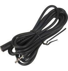Кабель-удлинитель аудио Buro Jack 3.5 (m)/Jack 3.5 (f) 2м. черный (BAAC003-2)