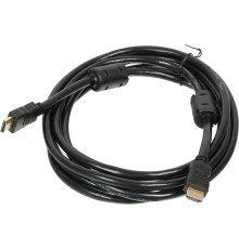 Кабель аудио-видео Buro HDMI 1.4 HDMI (m)/HDMI (m) 3м. феррит.кольца черный (HDMI-19M/19M-3M-MG)
