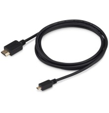 Кабель аудио-видео Buro HDMI 1.4 HDMI (m)/Micro HDMI (m) 1.8м. черный (MICROHDMI-HDMI-1.8)