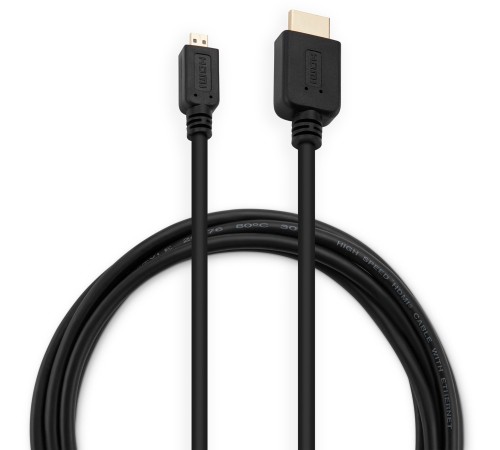 Кабель аудио-видео Buro HDMI 1.4 HDMI (m)/Micro HDMI (m) 1.8м. черный (MICROHDMI-HDMI-1.8) Кабель аудио-видео Buro HDMI 1.4 HDMI (m)/Micro HDMI (m) 1.8м. черный (MICROHDMI-HDMI-1.8)