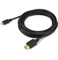 Кабель аудио-видео Buro HDMI 1.4 HDMI (m)/Micro HDMI (m) 3м. черный (MICROHDMI-3M)