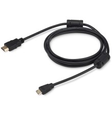 Кабель аудио-видео Buro HDMI 1.4 HDMI (m)/Mini HDMI (m) 1.8м. феррит.кольца позолоч.конт. черный (MINIHDMI-1.8M)