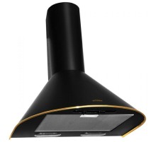 Вытяжка каминная Elikor Эпсилон 60П-430-П3Л черный/золотистый управление: ползунковое (1 мотор)