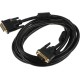 Кабель Ningbo DVI-D (m)/DVI-D (m) 3м. феррит.кольца черный