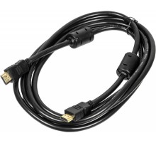 Кабель аудио-видео Ningbo HDMI (m)/HDMI (m) 3м. феррит.кольца позолоч.конт. черный (HDMI-3M-MG(VER1.4))