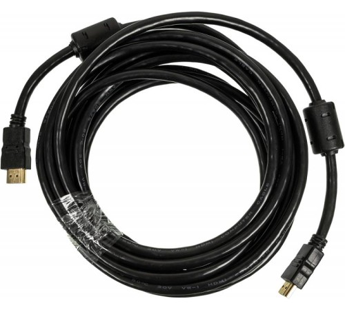Кабель аудио-видео Ningbo HDMI-5M-MG HDMI (m)/HDMI (m) 5м. феррит.кольца позолоч.конт. черный Кабель аудио-видео Ningbo HDMI-5M-MG HDMI (m)/HDMI (m) 5м. феррит.кольца позолоч.конт. черный