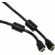 Кабель соединительный аудио-видео Ningbo HDMI-5M-MG HDMI (m)/HDMI (m) 5м. феррит.кольца позолоч.конт. черный (HDMI-5M-MG(VER1.4)BL)