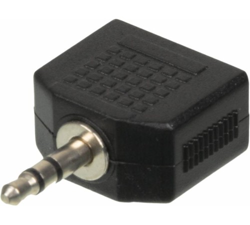Адаптер аудио Ningbo Headphone Splitter 2xJack 3.5 (f)/Jack 3.5 (m) черный (JAAA095-B) Адаптер аудио Ningbo Headphone Splitter 2xJack 3.5 (f)/Jack 3.5 (m) черный (JAAA095-B)