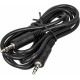 Кабель аудио Ningbo JAAC002-1.5 Jack 3.5 (m)/Jack 3.5 (m) 1.5м. черный