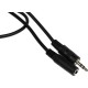 Кабель аудио Ningbo JAAC003-5 Jack 3.5 (m)/Jack 3.5 (f) 5м. черный