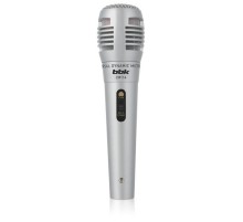 Микрофон проводной BBK CM114 2.5м серебристый
