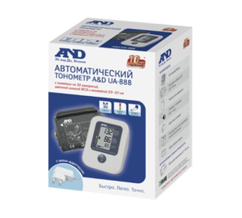 Тонометр автоматический A&D UA-888AC M-L Тонометр автоматический A&D UA-888AC M-L