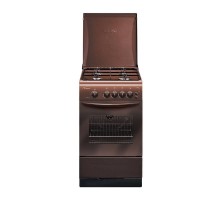 Плита Газовая Gefest ПГ 3200-06 К19 коричневый (металлическая крышка) реш.сталь