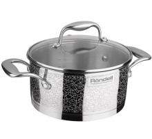 Кастрюля Rondell Vintage RDS-343 3л. d=20см (с крышкой) стальной