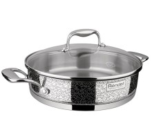 Сотейник Rondell Vintage RDS-353 2.6л. d=26см (с крышкой) стальной