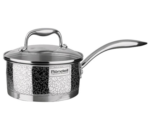 Ковш Rondell Vintage RDS-345 1.5л. d=16см (с крышкой) стальной Ковш Rondell Vintage RDS-345 1.5л. d=16см (с крышкой) стальной