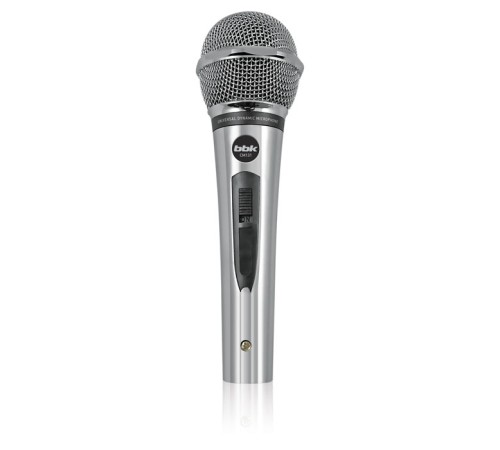 Микрофон проводной BBK CM131 5м серебристый Микрофон проводной BBK CM131 5м серебристый