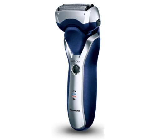 Бритва сетчатая Panasonic ES-RT37 реж.эл.:3 питан.:аккум. синий/серебристый Бритва сетчатая Panasonic ES-RT37 реж.эл.:3 питан.:аккум. синий/серебристый