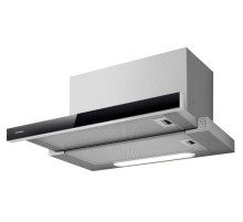 Вытяжка встраиваемая Jet Air Betta 60/GR/BK GL серый управление: кнопочное (1 мотор)
