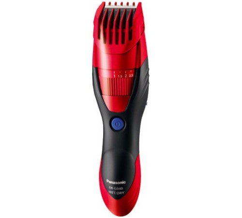 Машинка для стрижки Panasonic ER-GB40 красный (насадок в компл:1шт) Машинка для стрижки Panasonic ER-GB40 красный (насадок в компл:1шт)