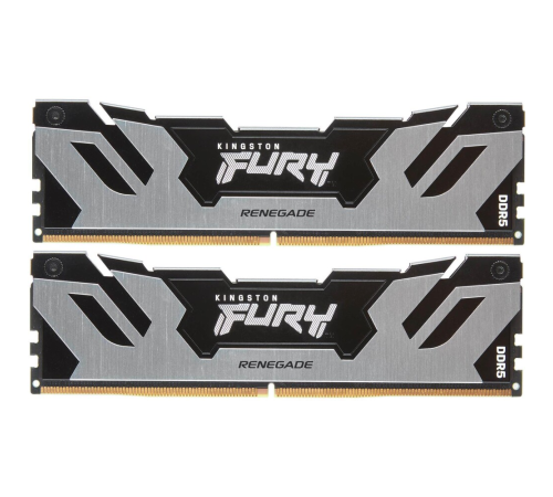 Оперативная память 48Gb DDR5 7200MHz Kingston Fury Renegade Silver KF572C38RSK2-48