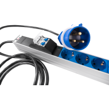 Вертикальный блок розеток Rem -2MC Rem R-2MC3-32-20S-A-MI-1420-3-2P