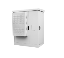 Шкаф всепогодный напольный укомплектованный 18U (Ш1000xГ900) с эл. отсеком комплектация ТК-IP55 ЦМО ШТВ-2-18.10.9-К3А3-ТК 30130210208