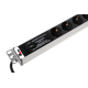Вертикальный блок розеток Rem -16 с фил. и инд. 20 Schuko 16A алюм. 33-48U шнур 3 м. Rem R-16-20S-FI-1420-3 30112224202