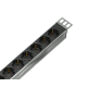 Вертикальный блок розеток Rem -16 с выкл. 10 Schuko C13 вход IEC 60320 C20 16A алюм. 33-48U Rem R-16-10S-10C13-V-1420 30112224209