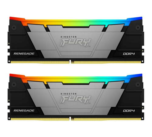 Оперативная память 16Gb DDR4 3200MHz Kingston Fury Renegade RGB KF432C16RB2AK2/16 Оперативная память 16Gb DDR4 3200MHz Kingston Fury Renegade RGB KF432C16RB2AK2/16