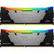 Оперативная память 16Gb DDR4 3200MHz Kingston Fury Renegade RGB KF432C16RB2AK2/16