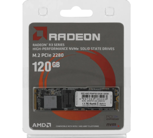 Накопитель SSD 120Gb AMD R3 Series R3MP30120G8