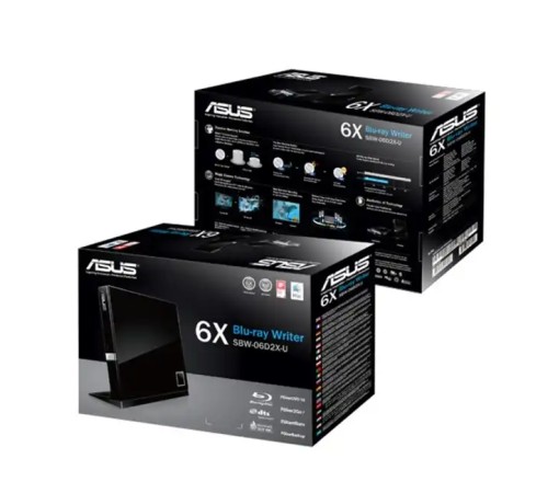 Оптический привод Asus SBC-06D2X-U SBC-06D2X-U/BLACK/ASUS