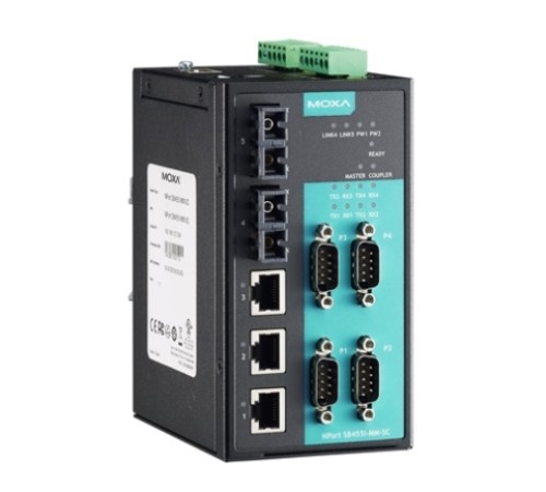 Асинхронный сервер Moxa NPort S8455I-MM-SC