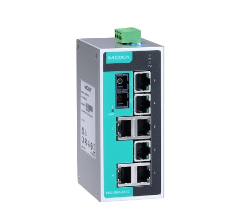 Коммутатор Moxa EDS-208A-M-SC-T