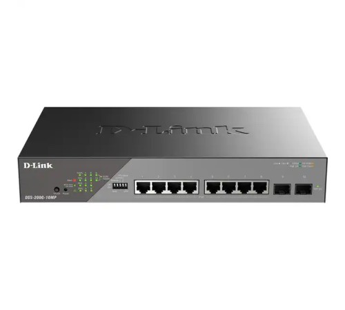 Коммутатор D-Link DSS-200G-10MP