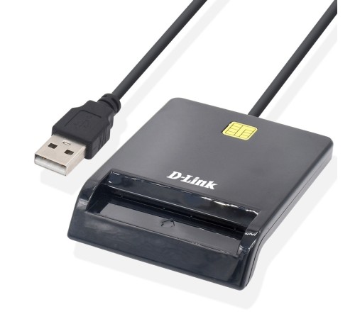 USB-считыватель контактных смарт-карт D-Link DCR-100 DCR-100/B1A USB-считыватель контактных смарт-карт D-Link DCR-100 DCR-100/B1A