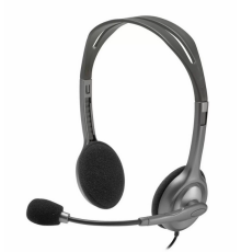 Гарнитура Logitech H110 Headset (20-20000Hz, mic, 2x3.5mm jack, 1.8m) (981-000271) (id 2639)