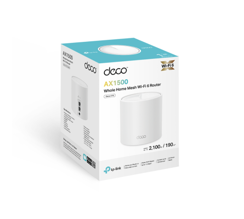 Mesh-модуль AX1500 TP-Link Deco X10 (1-pack) X10(1-pack)