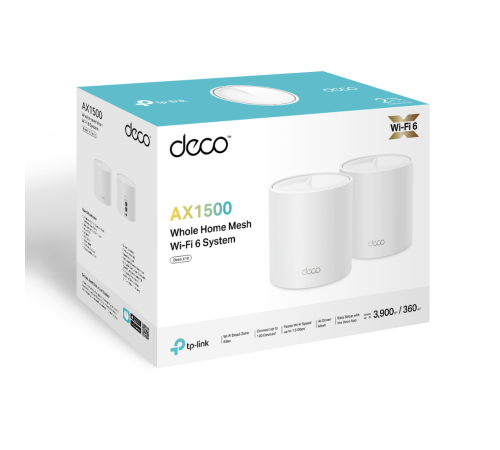 Mesh-система AX1500 TP-Link Deco X10 (2-pack) X10(2-pack)