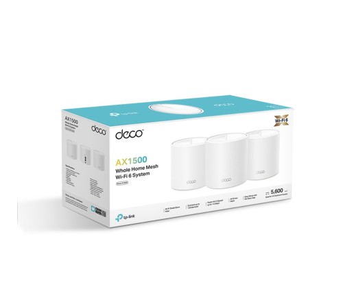 Mesh-система AX1500 TP-Link Deco X1500 (3-pack) X1500(3-pack)