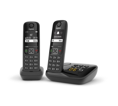 DECT-телефон Gigaset AS690A Duo L36852-H2836-S301