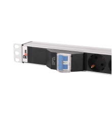 Верт. блок розеток Rem -32 с амп. 24 Schuko 32А алюм. 42-48U колодка Rem R-32-24S-AM-1820-K 30112226502